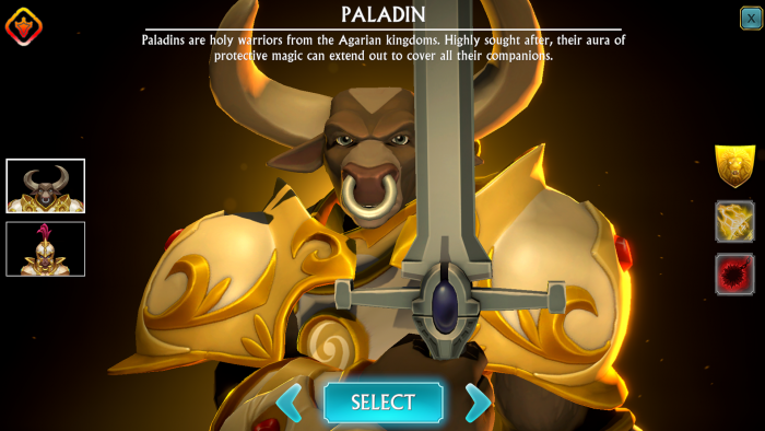 Puzzle Quest 3 Male Paladin